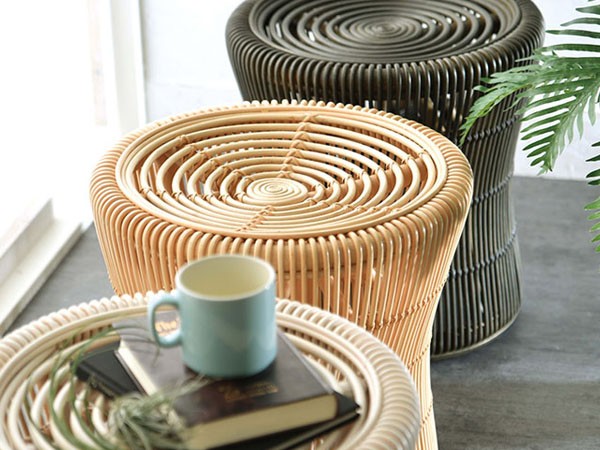 Rattan Stool / ラタン スツール e45015 （チェア・椅子 > スツール） 2