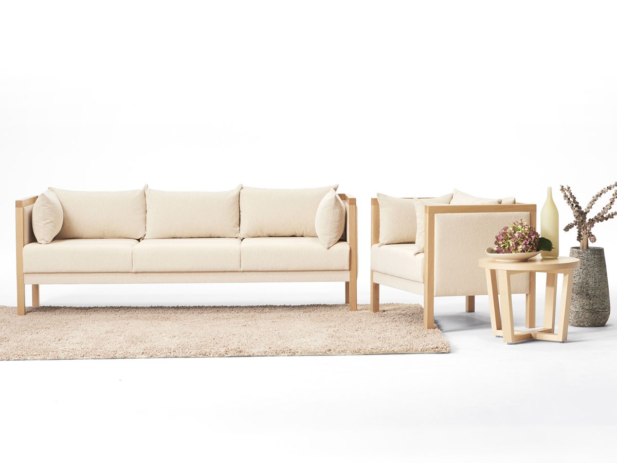 ABORD 1P SOFA / アボール 1人掛けソファ F002-1 （ソファ > 一人掛けソファ） 2