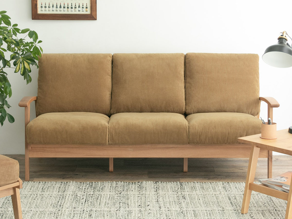 DOORS LIVING PRODUCTS Bothy Corduroy Sofa 3P / ドアーズリビングプロダクツ ボシー コーデュロイソファ 3P （ソファ > 三人掛けソファ） 10