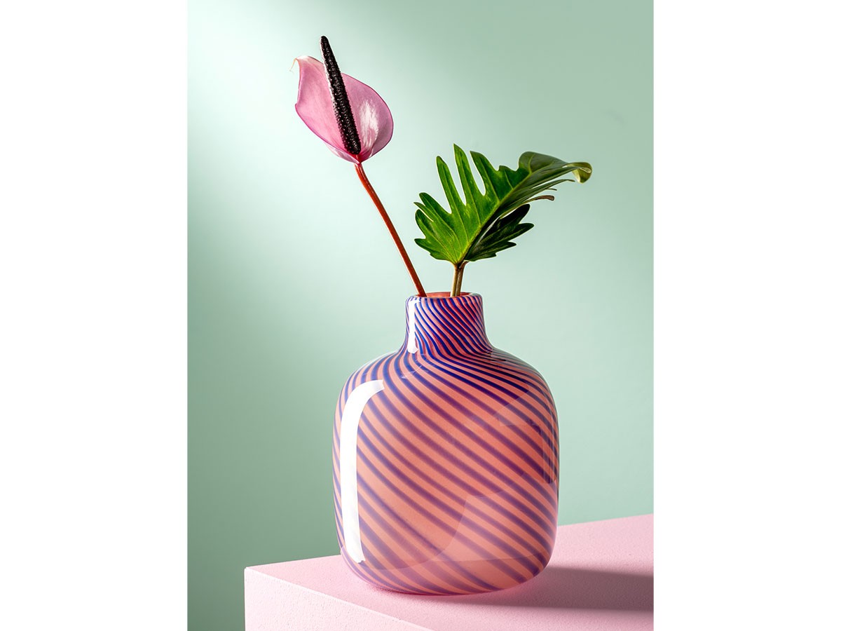 LEONARDO FILO Vase / レオナルド フィーロ ベース（ピンク） （花器・プランター・グリーン > 花瓶・フラワーベース） 2