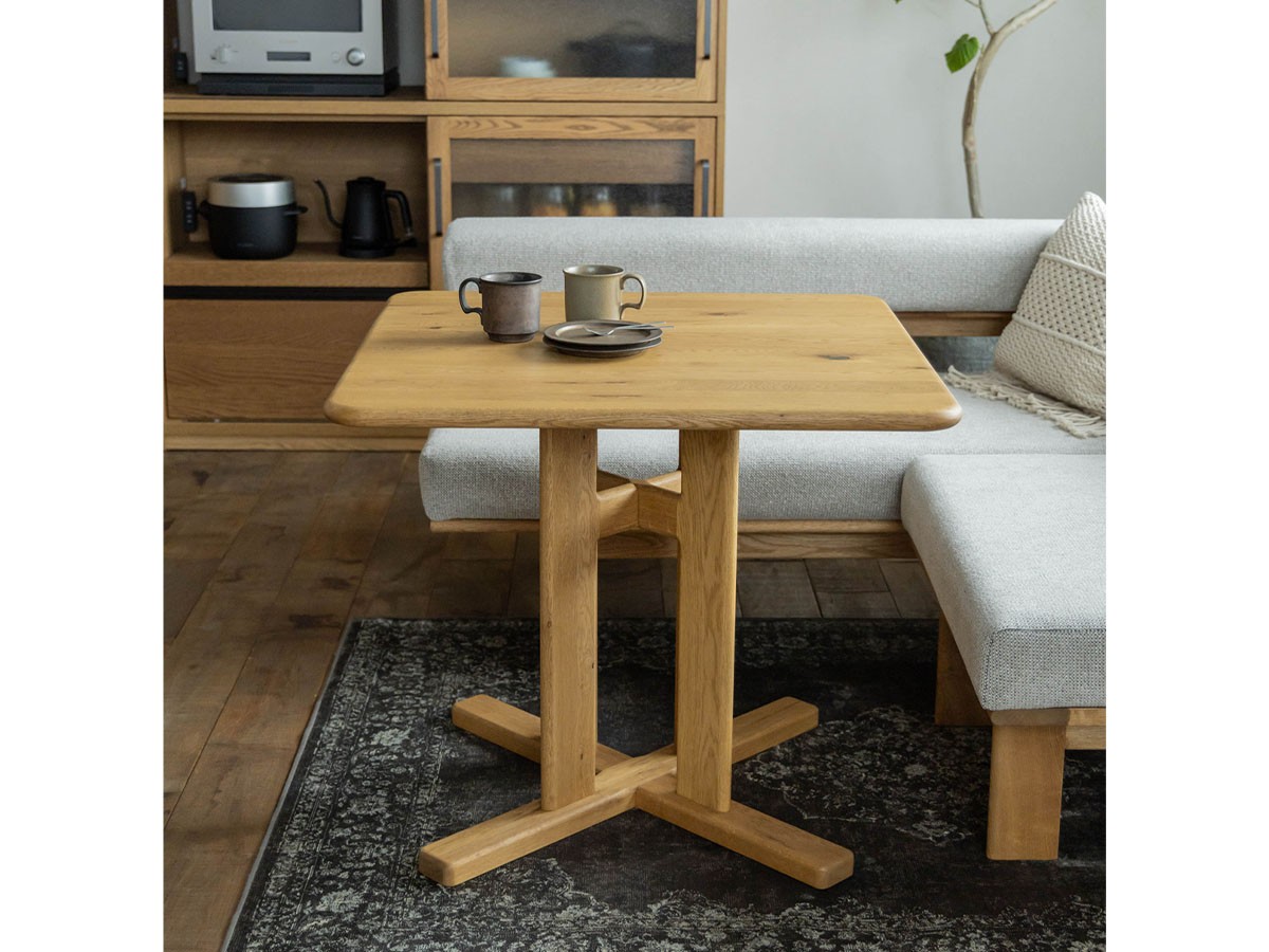 Easy Life HARUHI DINING TABLE / イージーライフ ハルヒ ダイニングテーブル 幅80cm （テーブル > ダイニングテーブル） 6