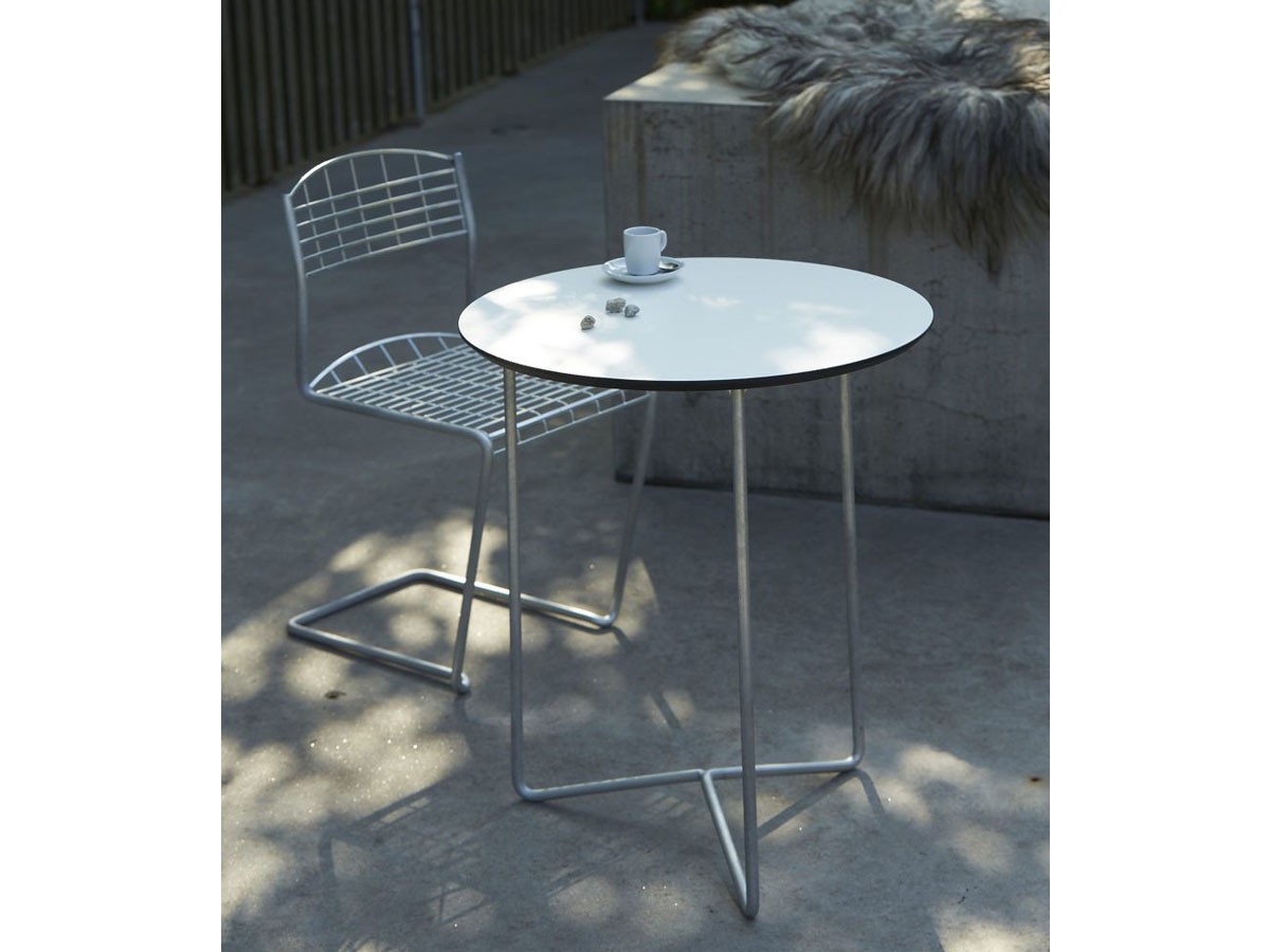 GRYTHYTTAN High Tech Table 60 / グリュートヒュッタン ハイテック テーブル 直径60cm （ガーデンファニチャー・屋外家具 > ガーデンテーブル・アウトドアテーブル） 4