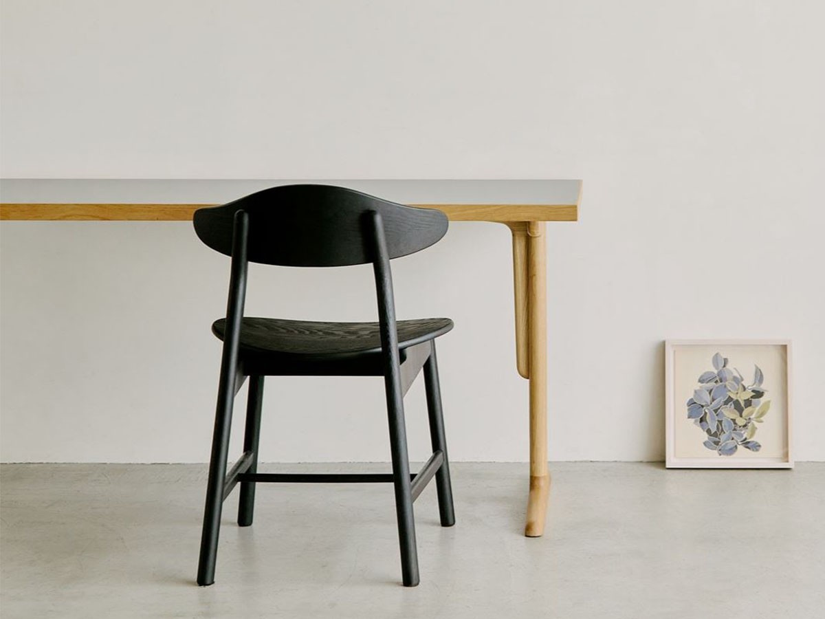 ENEN KUUM Table / エネン クーム テーブル 木脚 T字 幅160cm （テーブル > ダイニングテーブル） 6