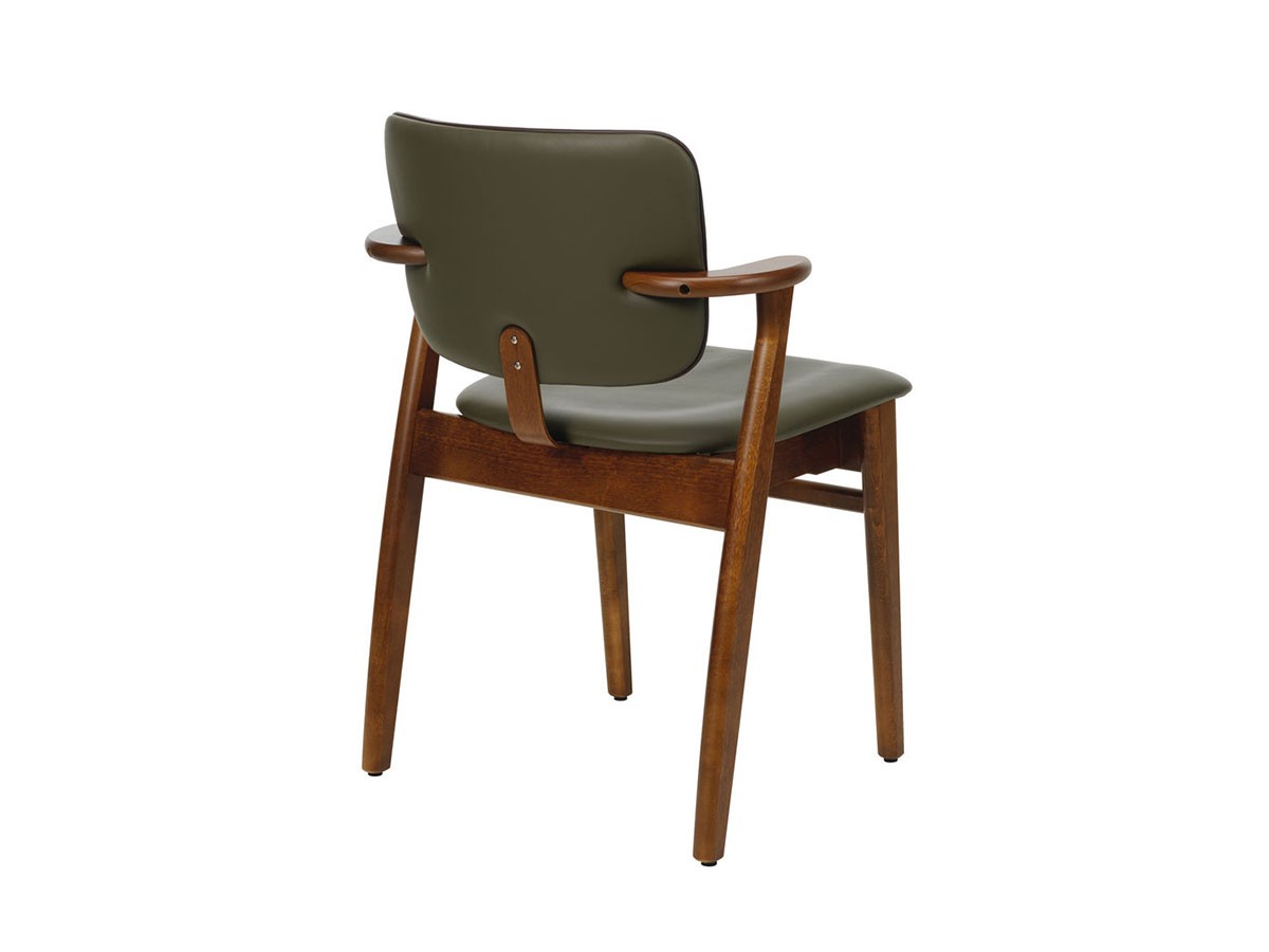 Artek DOMUS CHAIR / アルテック ドムス チェア（背座革張り × カラーパイピング） （チェア・椅子 > ダイニングチェア） 32