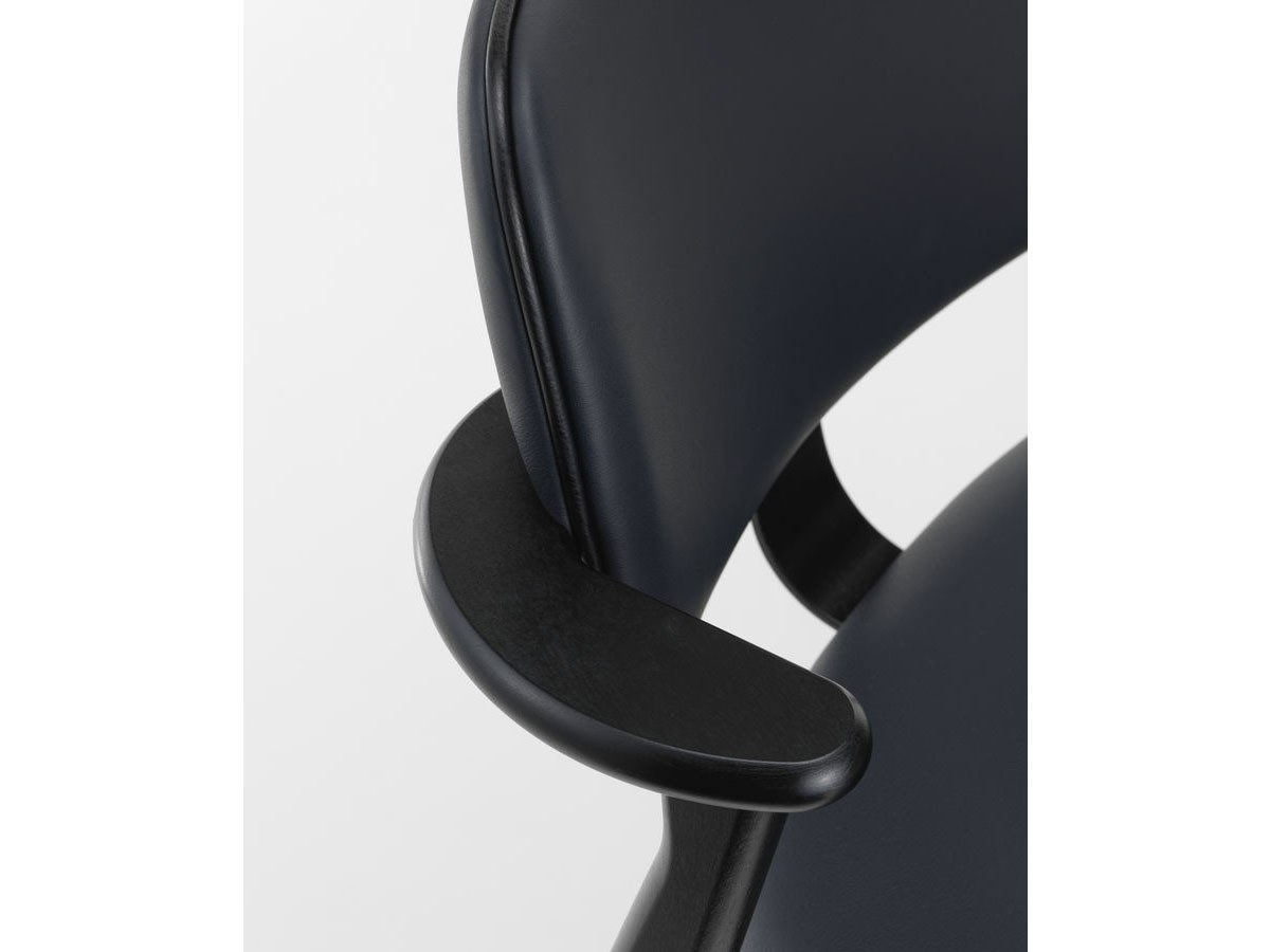 Artek DOMUS CHAIR / アルテック ドムス チェア（背座革張り × カラーパイピング） （チェア・椅子 > ダイニングチェア） 35