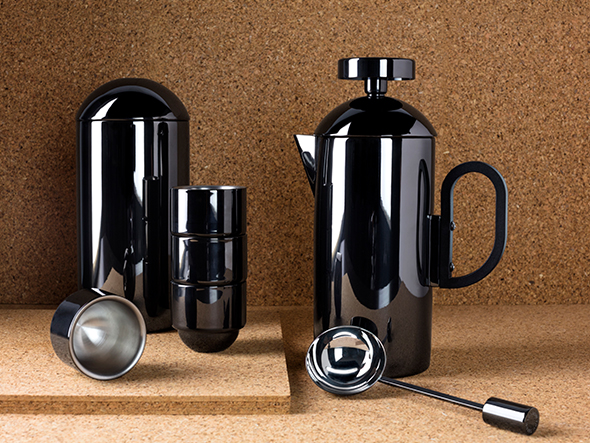 Brew Cafetiere Giftset Black 9