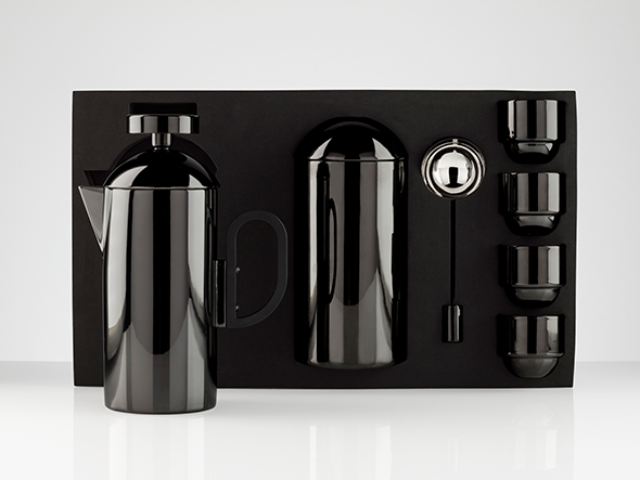 Brew Cafetiere Giftset Black 3