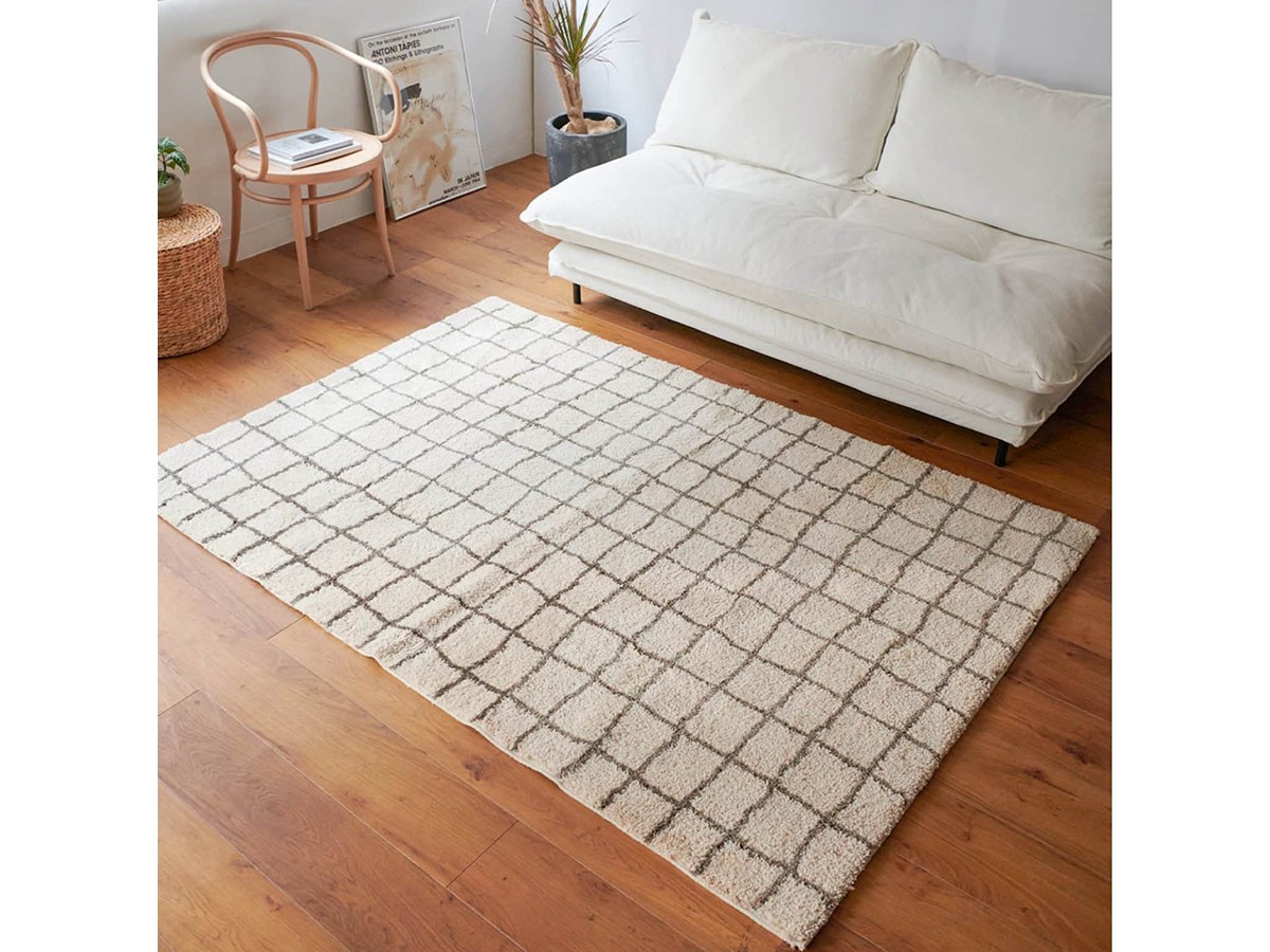 JOURNAL STANDARD FURNITURE GRID RUG / ジャーナルスタンダードファニチャー グリッド ラグ （ラグ・カーペット > ラグ・カーペット・絨毯） 18