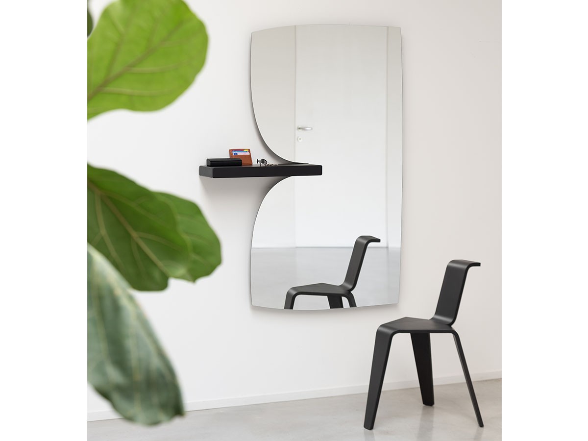 Magis MORPHED MIRROR / マジス モーフド・ミラー 1シェルフ （ミラー・ドレッサー > 壁掛けミラー・壁掛け鏡） 3