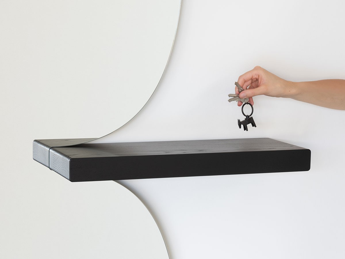 Magis MORPHED MIRROR / マジス モーフド・ミラー 1シェルフ （ミラー・ドレッサー > 壁掛けミラー・壁掛け鏡） 9