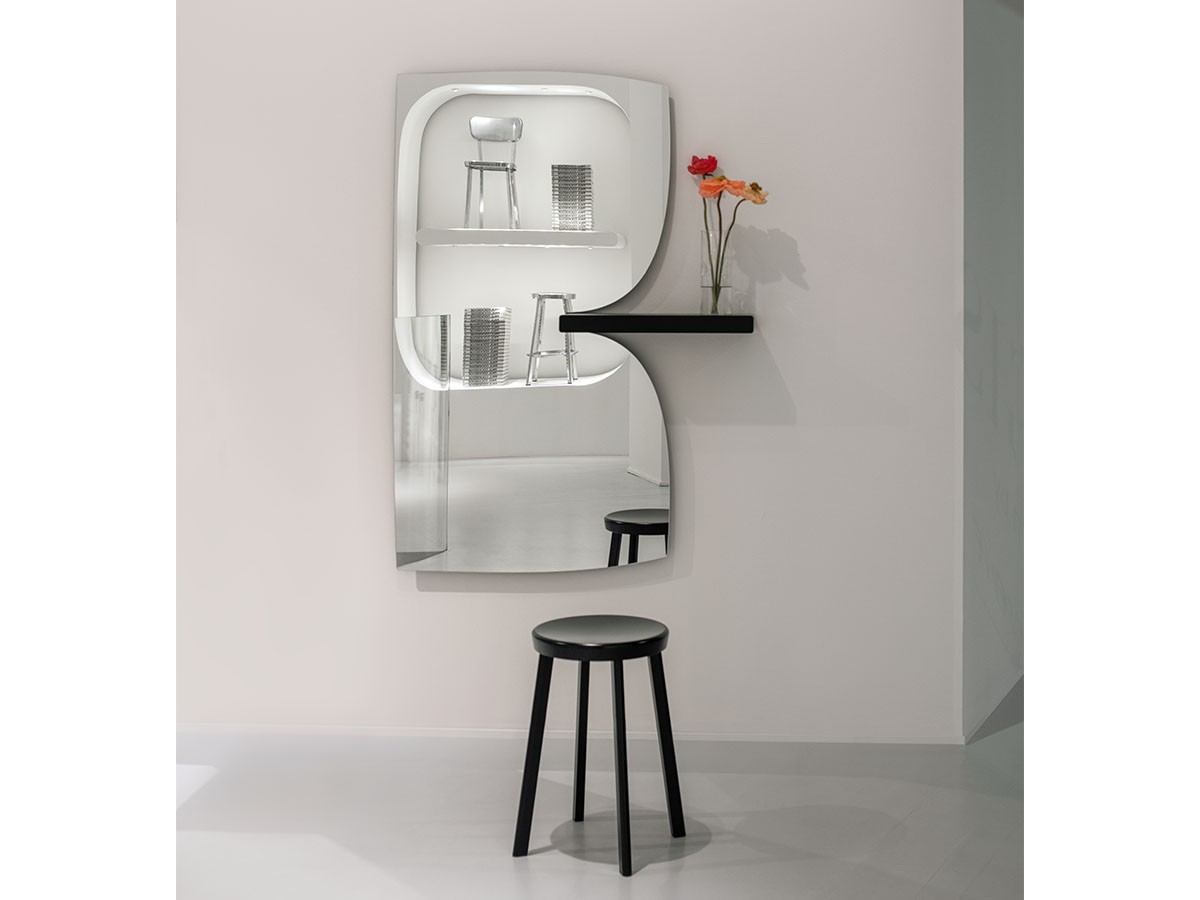 Magis MORPHED MIRROR / マジス モーフド・ミラー 1シェルフ （ミラー・ドレッサー > 壁掛けミラー・壁掛け鏡） 7