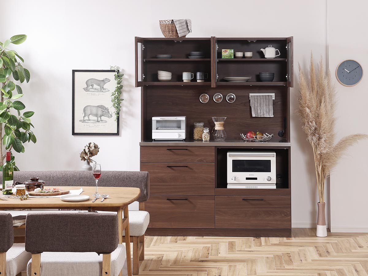 LINDT DINING BOARD / リンツ オープンダイニングボード 幅140cm （キッチン収納・食器棚 > キッチンボード・カップボード・レンジ台） 10