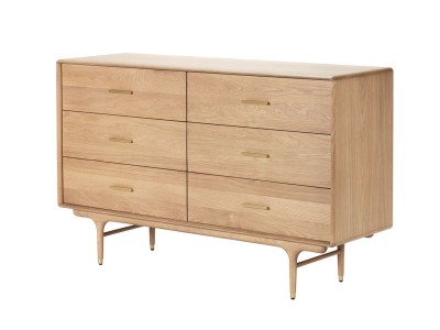 XANDER DESIGNS JULIE LOW CHEST WHITE OAK / サンダーデザイン
