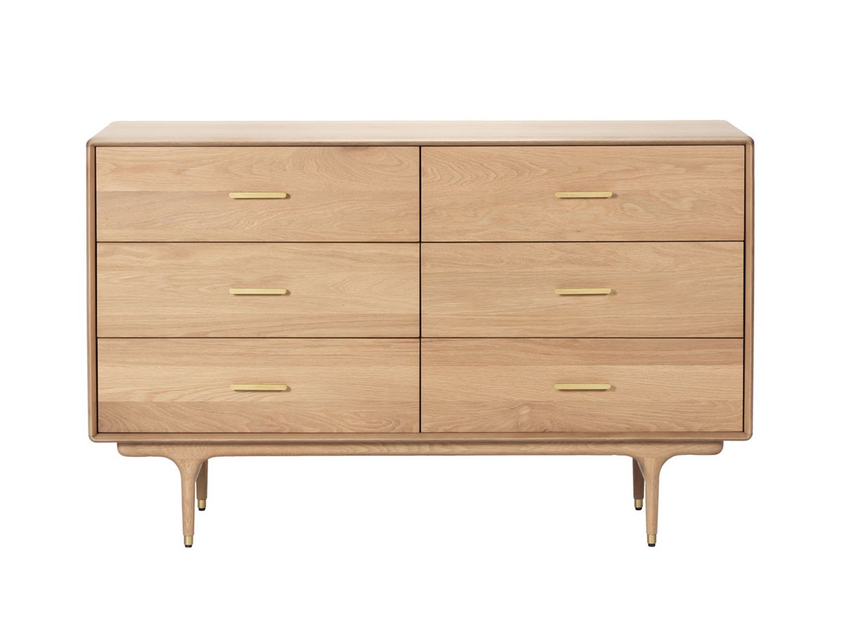 XANDER DESIGNS JULIE LOW CHEST WHITE OAK / サンダーデザイン ジュリー ローチェスト（ホワイトオーク） （収納家具 > チェスト・箪笥） 9