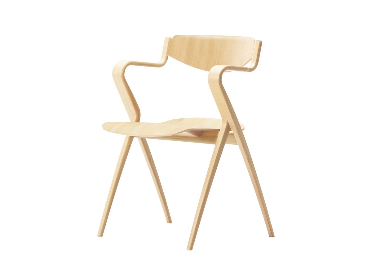 天童木工 Stick Chair / てんどうもっこう スティック チェア 板座（ホワイトビーチ） （チェア・椅子 > ダイニングチェア） 1