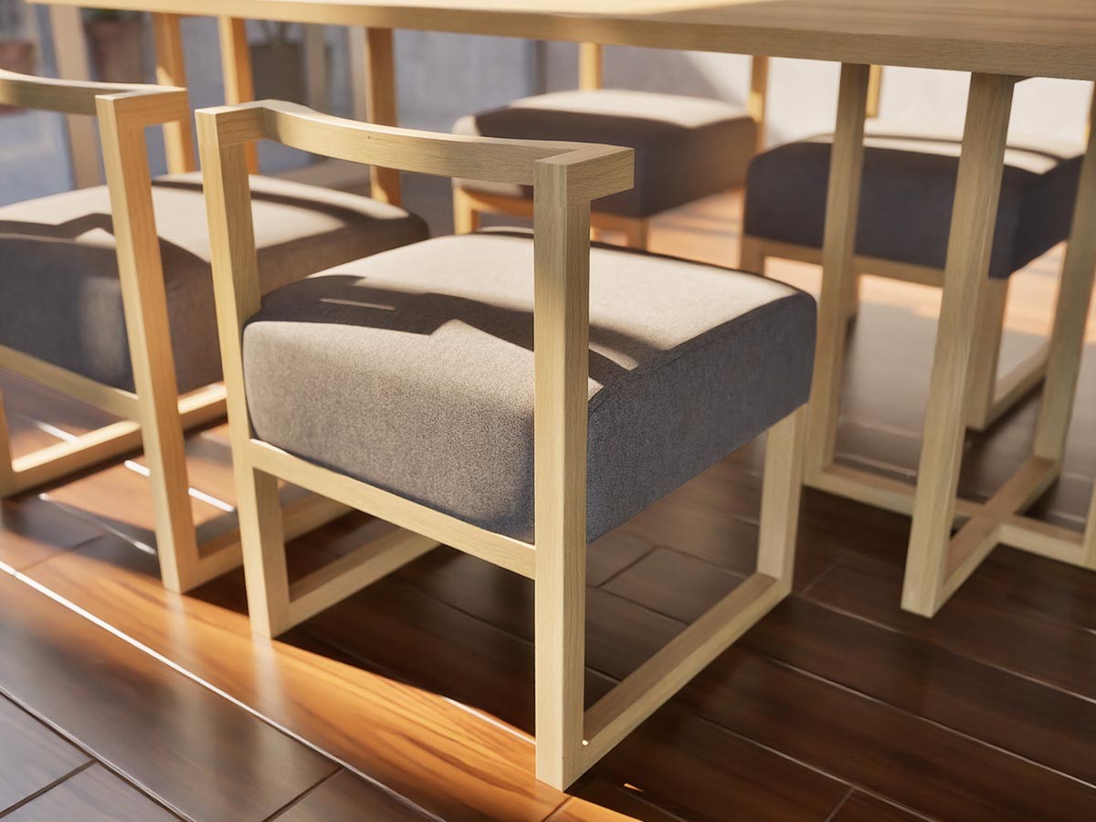 AJIM stroke chair / アジム ストローク チェア （チェア・椅子 > ダイニングチェア） 11