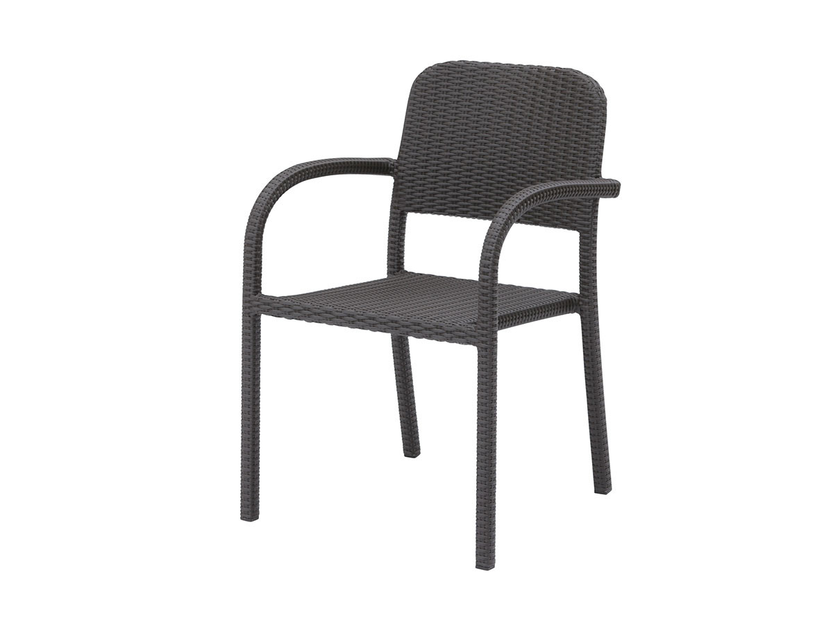 Loom Garden Niwaza Simple Arm Chair / ロムガーデン 庭座 シンプルアームチェアー （ガーデンファニチャー・屋外家具 > ガーデンチェア・アウトドアチェア） 1