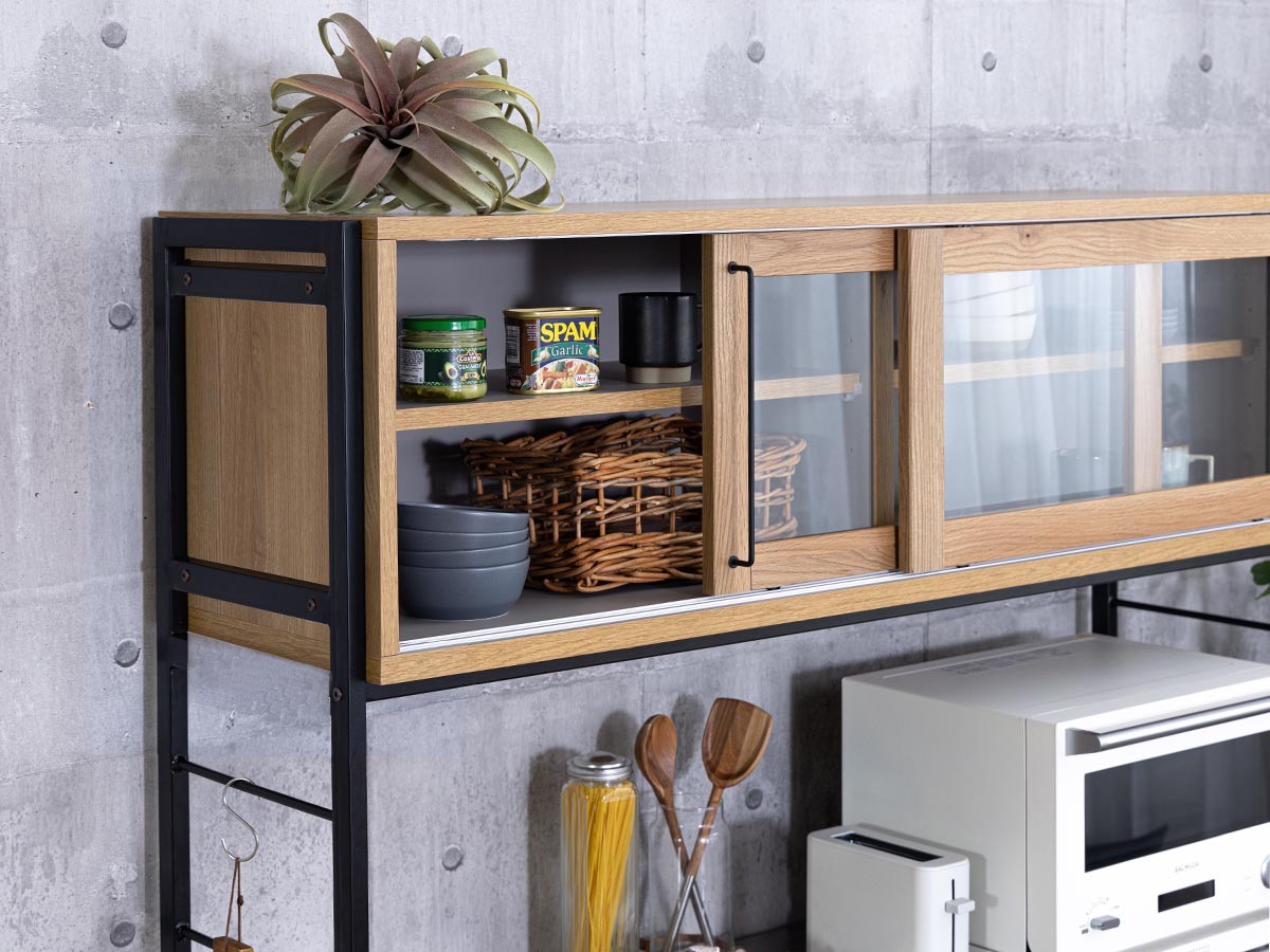 RITTER OPEN DININGBOARD / リッター オープンダイニングボード 幅144cm （キッチン収納・食器棚 > キッチンボード・カップボード・レンジ台） 8