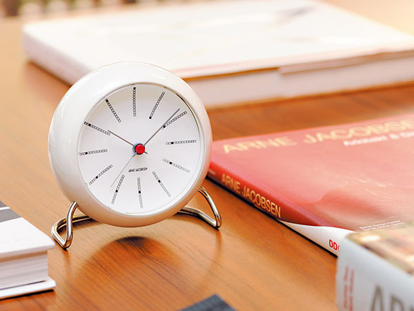 FLYMEe accessoire ARNE JACOBSEN, Bankers Table Clock / フライミーアクセソワ  アルネ・ヤコブセン, バンカーズ テーブルクロック