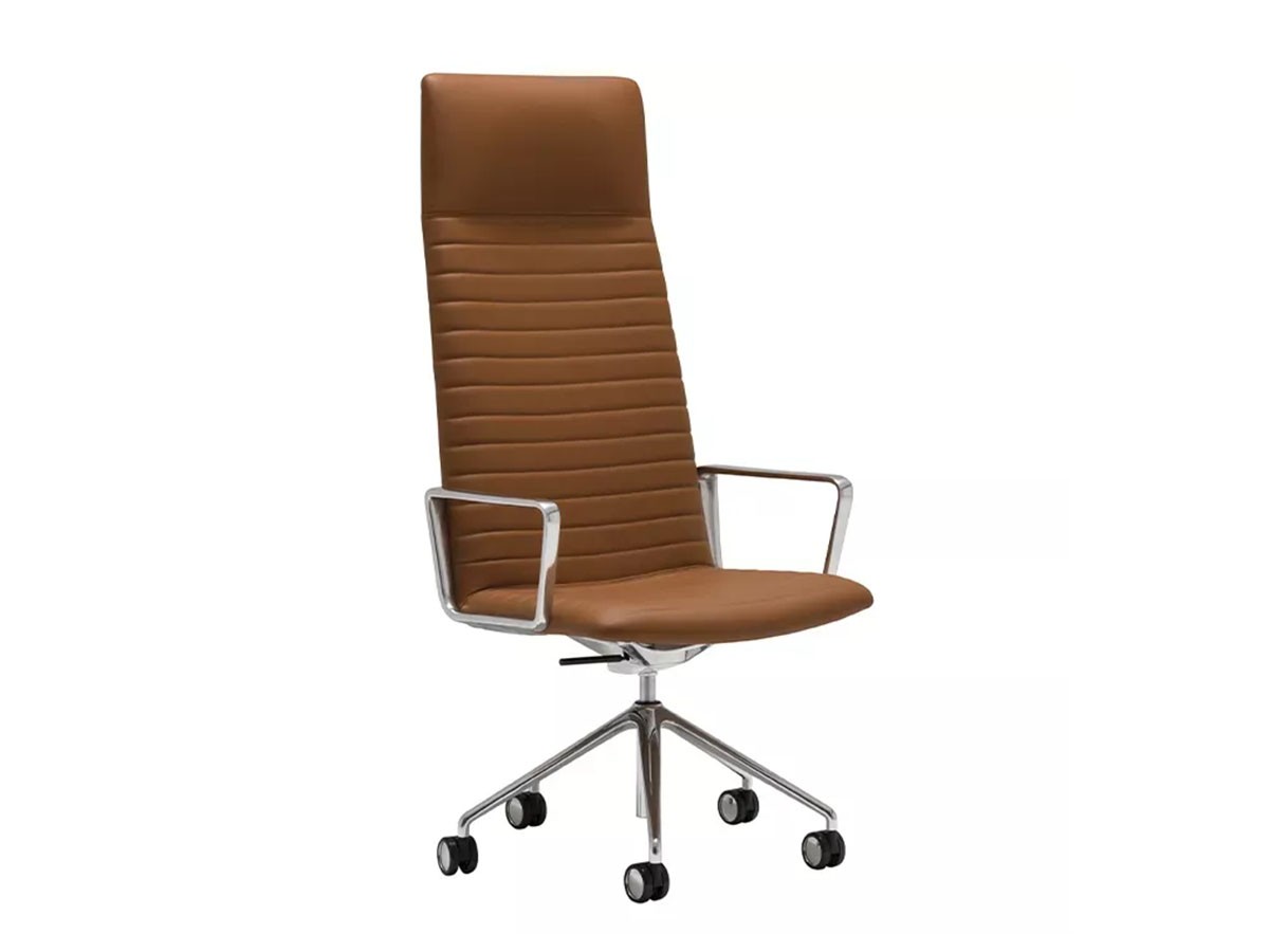 Andreu World Flex Executive High Back Armchair / アンドリュー・ワールド フレックス エグゼクティブ SO1861
ハイバック アームチェア キャスターベース アルミニウム製 （チェア・椅子 > オフィスチェア・デスクチェア） 8