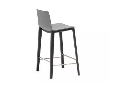 Andreu World Flex Chair Counter Stool 45 Thermo-polymer Shell