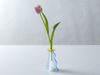 ブルー・青色の花瓶・フラワーベース - インテリア・家具通販【FLYMEe】