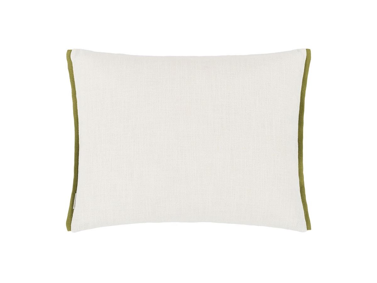 DESIGNERS GUILD Foglia Decorativa Embroidered Cushion / デザイナーズギルド フォーリア デコラティヴ エンブロイダード クッション 60 × 45cm（モス） （クッション > クッション・クッションカバー） 5