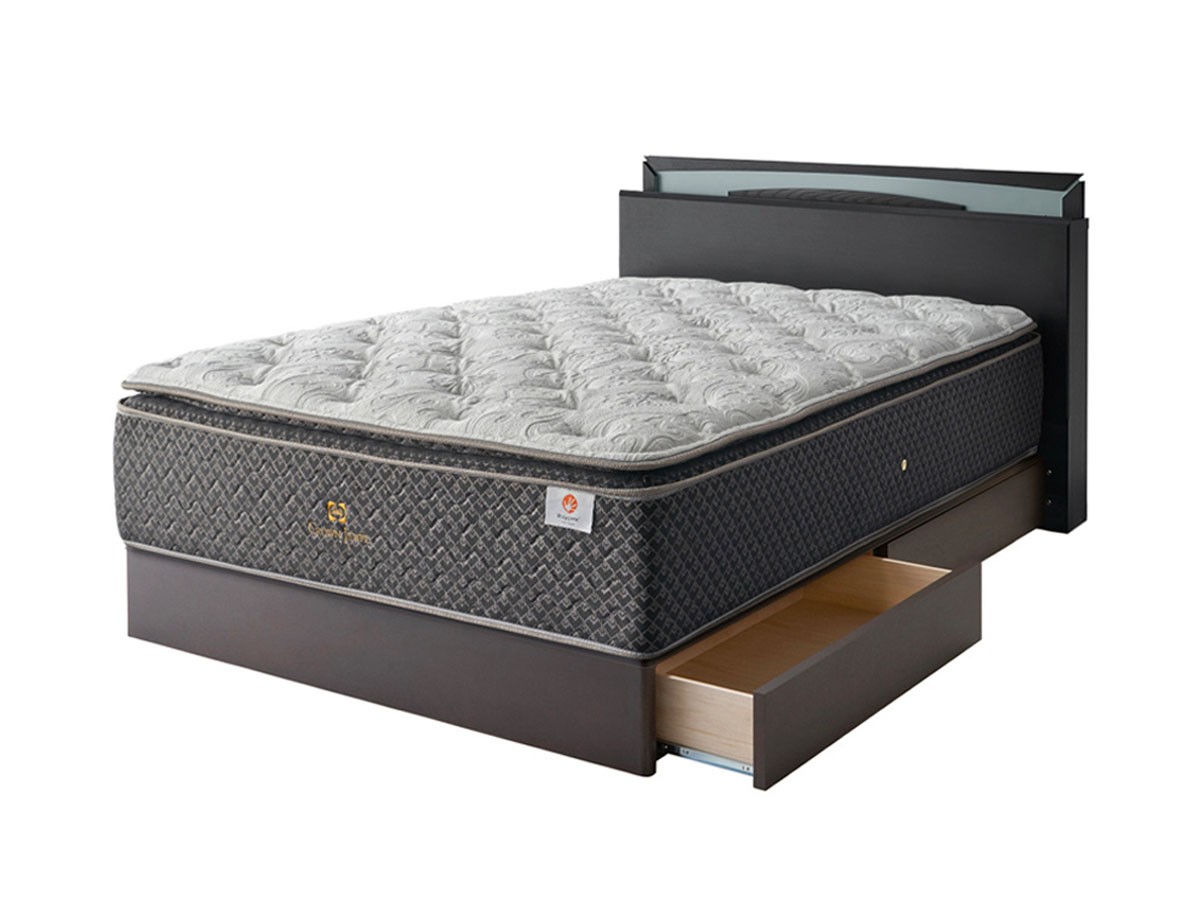 Sealy Bed Frame Vail / シーリー ベッドフレーム ヴェイル ドロアータイプ - インテリア・家具通販【FLYMEe】