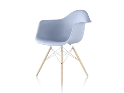 Herman Miller Eames Molded Plastic Arm Shell Chair / ハーマンミラー イームズ  プラスチックアームシェルチェア, ダウェルベース DAW.
