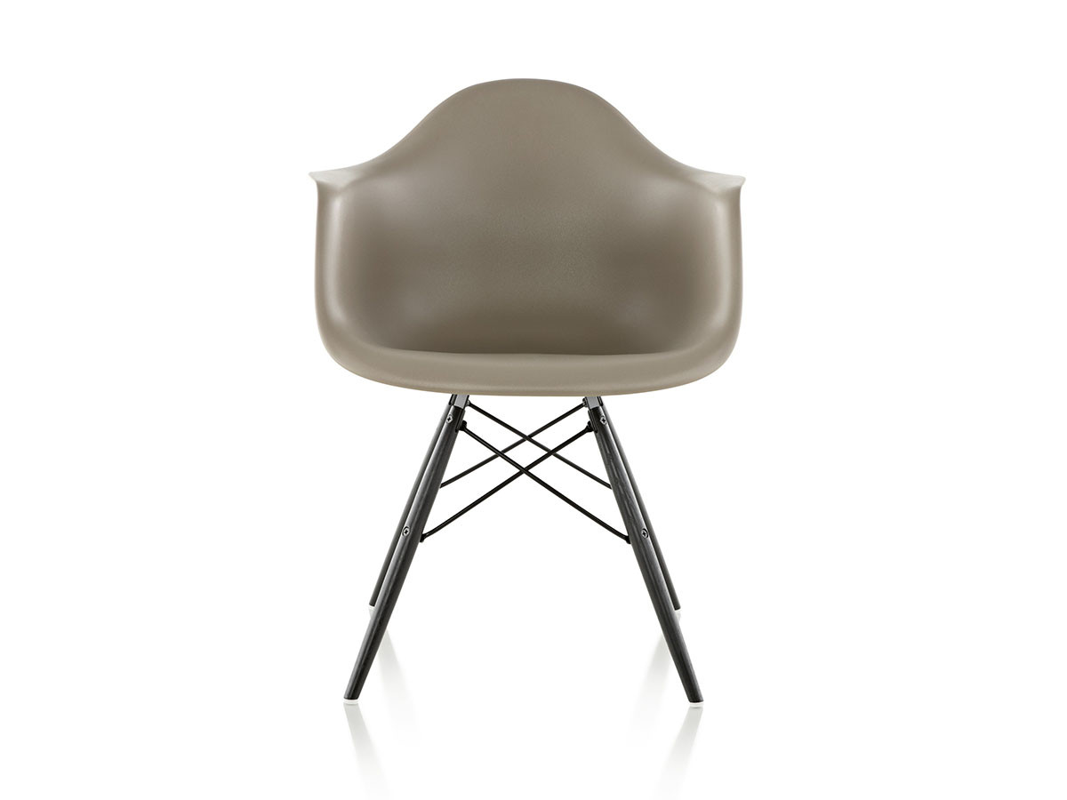 Herman Miller Eames Molded Plastic Arm Shell Chair / ハーマンミラー イームズ  プラスチックアームシェルチェア, ダウェルベース DAW.