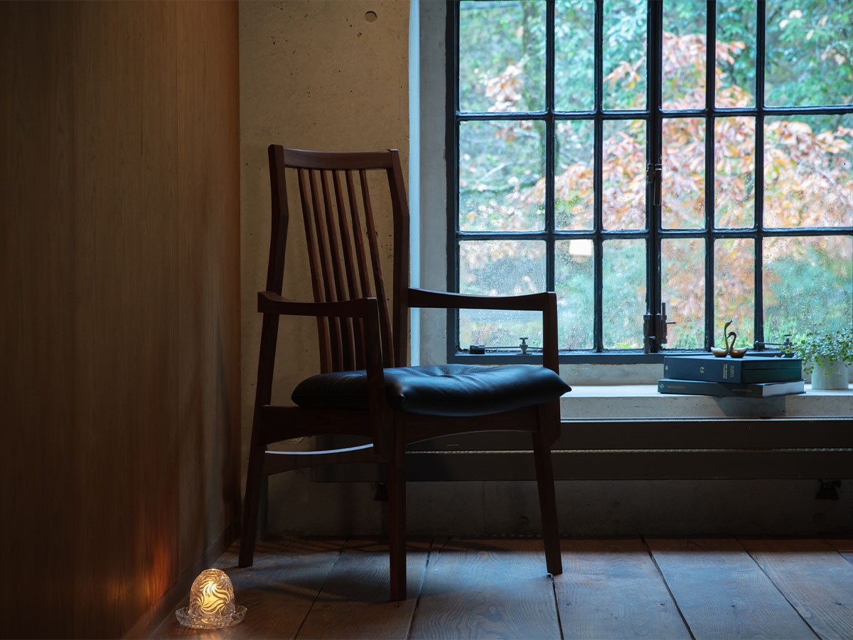 MARUSHO MORBIDO Arm Chair / マルショウ モルビド アームチェア （チェア・椅子 > ダイニングチェア） 5