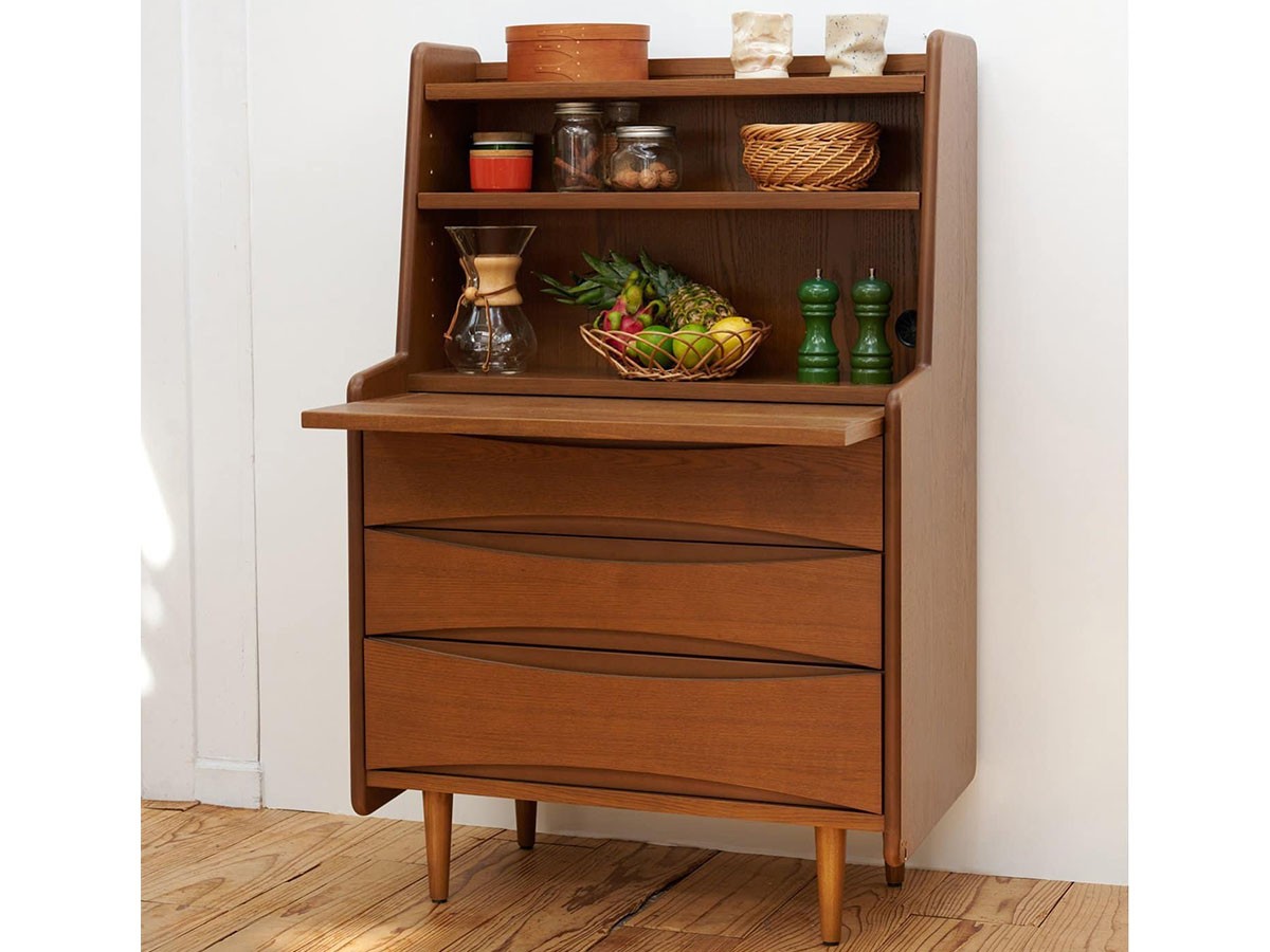 JOURNAL STANDARD FURNITURE AROS WRITING BUREAU / ジャーナルスタンダードファニチャー アロス ライティングビューロー （デスク・机 > デスク・パソコンデスク・袖机） 15