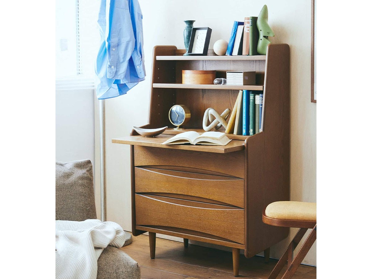 JOURNAL STANDARD FURNITURE AROS WRITING BUREAU / ジャーナルスタンダードファニチャー アロス ライティングビューロー （デスク・机 > デスク・パソコンデスク・袖机） 9