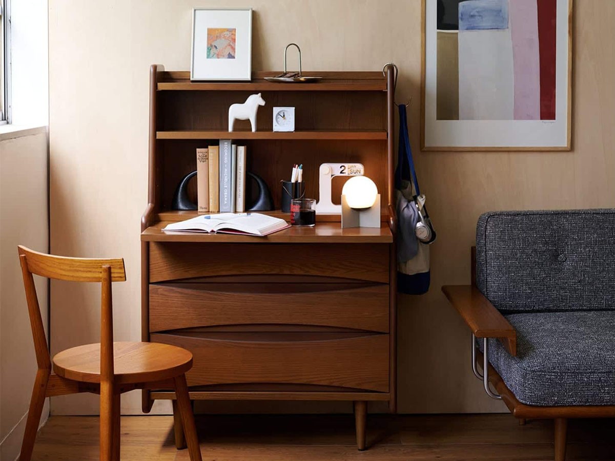 JOURNAL STANDARD FURNITURE AROS WRITING BUREAU / ジャーナルスタンダードファニチャー アロス ライティングビューロー （デスク・机 > デスク・パソコンデスク・袖机） 4