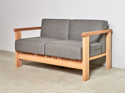 石巻工房 KOBO SOFA 02 / いしのまきこうぼう 工房ソファー 2人掛け