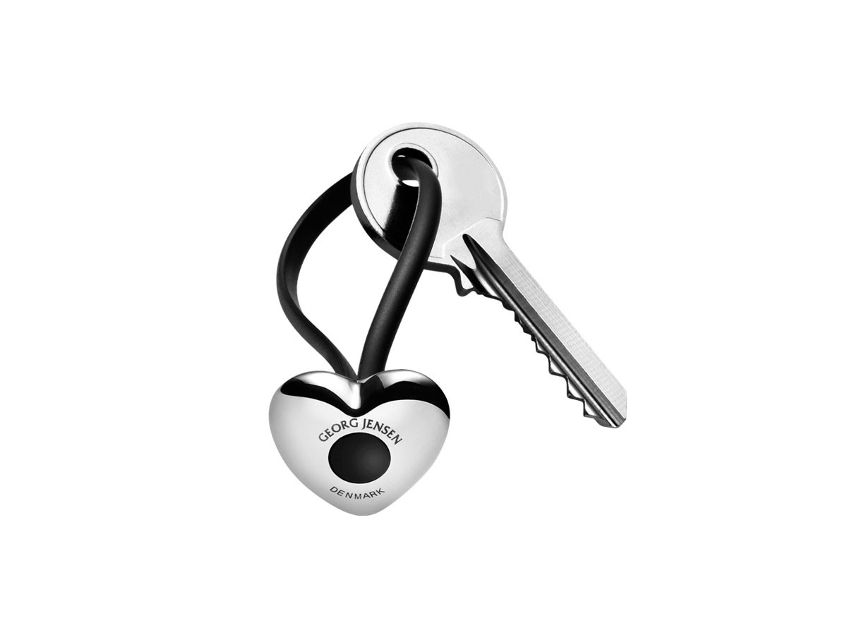 GEORG JENSEN HEART KEYRING / ジョージ ジェンセン ハート キーリング ...