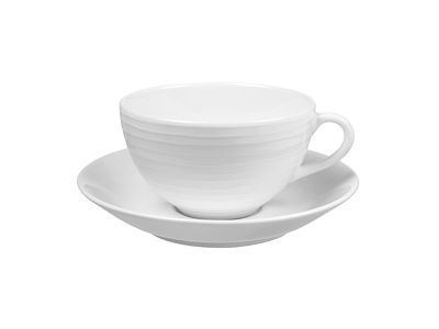 Design House Stockholm Blond dinnerware Cup & Saucer Stripe