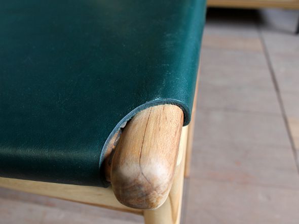 a.depeche latte easy chair by teak wood blue green / アデペシュ ラッテ イージーチェア（ブルーグリーン） （チェア・椅子 > ラウンジチェア） 6