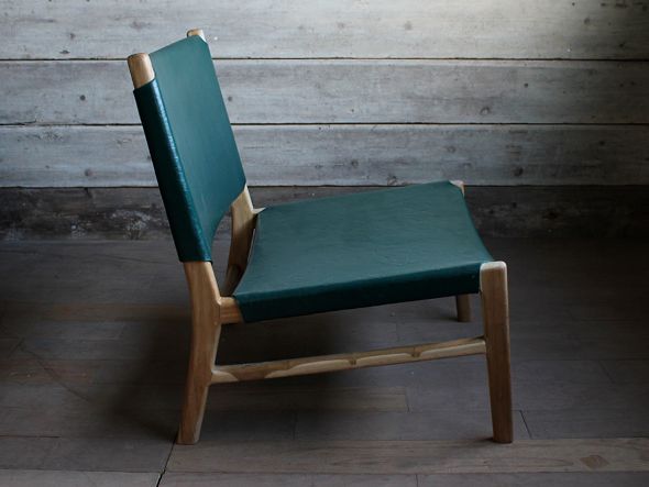 a.depeche latte easy chair by teak wood blue green / アデペシュ ラッテ イージーチェア（ブルーグリーン） （チェア・椅子 > ラウンジチェア） 2