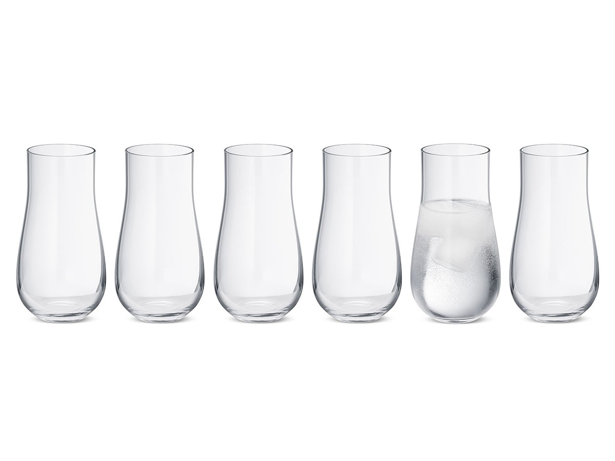 GEORG JENSEN SKY GLASS  L 6PIECE SET / ジョージ ジェンセン スカイ タンブラーグラス L 6ピースセット （食器・テーブルウェア > タンブラー・グラス） 1