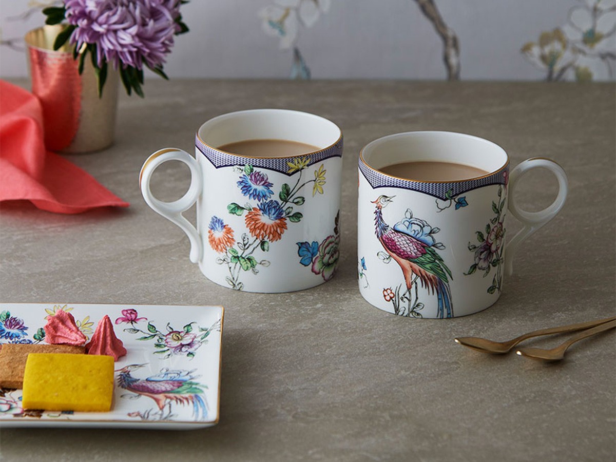 WEDGWOOD WONDERLUST FORTUNE
MUG PAIR / ウェッジウッド ワンダーラスト フォーチュン
マグ ペア （食器・テーブルウェア > マグカップ） 2