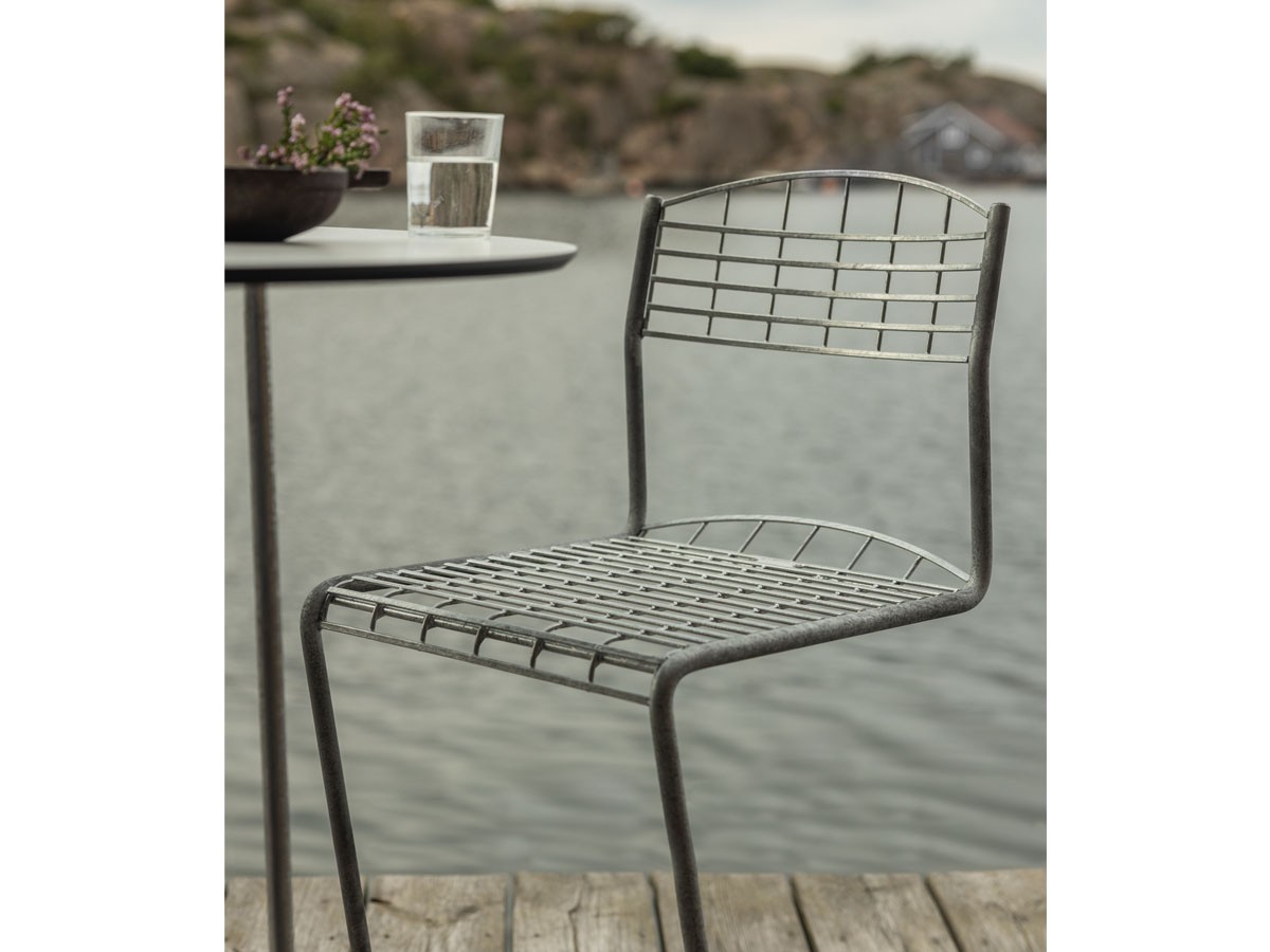 GRYTHYTTAN High Tech Chair / グリュートヒュッタン ハイテック チェア（溶融亜鉛メッキ） （ガーデンファニチャー・屋外家具 > ガーデンチェア・アウトドアチェア） 26
