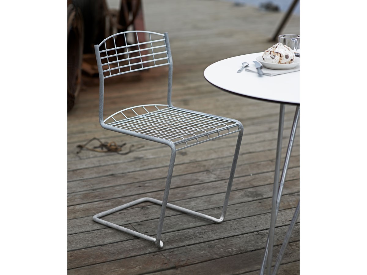 GRYTHYTTAN High Tech Chair / グリュートヒュッタン ハイテック チェア（溶融亜鉛メッキ） （ガーデンファニチャー・屋外家具 > ガーデンチェア・アウトドアチェア） 23