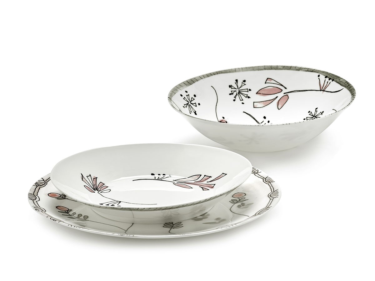 MIDNIGHT FLOWERS by MARNI
Breakfast Plate Mirtillo Nude / ミッドナイトフラワーズ バイ マルニ
ブレックファーストプレート ミルティッロヌード 20cm （食器・テーブルウェア > 皿・プレート） 8