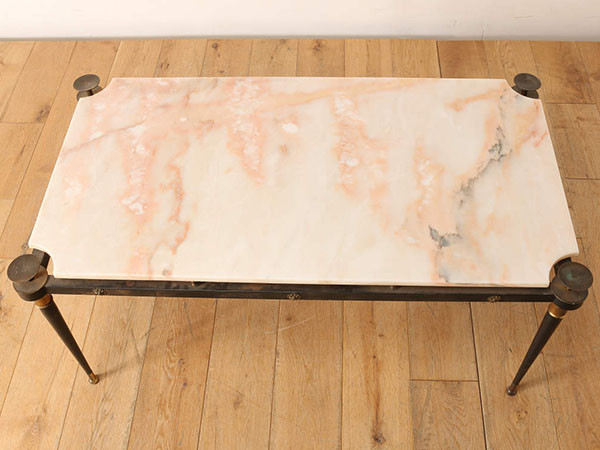Lloyd's Antiques Real Antique Marble Top Coffee Table / ロイズ