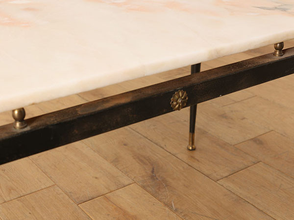 Lloyd's Antiques Real Antique 
Marble Top Coffee Table / ロイズ・アンティークス イタリアアンティーク家具
マーブルトップコーヒーテーブル （テーブル > ローテーブル・リビングテーブル・座卓） 8