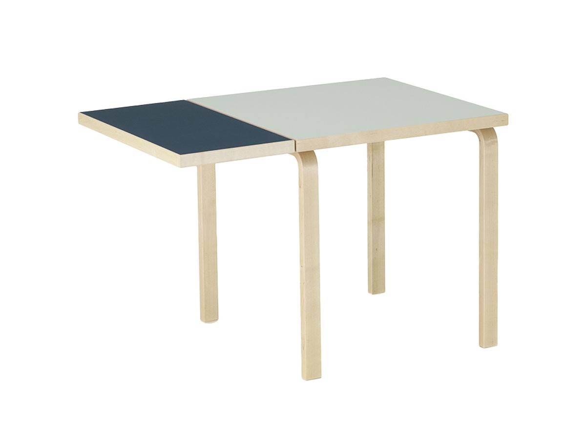 Artek TABLE FOLDABLE DL81C / アルテック ドロップリーフ テーブル DL81C ツートンカラー （テーブル > ダイニングテーブル） 16