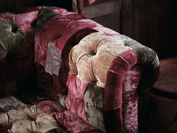 HALO BENSINGTON SOFA
VELVET PATCHWORK BOHEM / ハロ ベンジントン ソファ（ベルベットパッチワークボヘム） （ソファ > 二人掛けソファ） 9