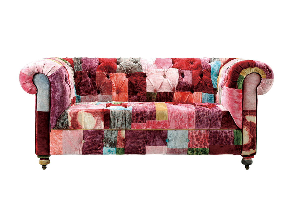 HALO BENSINGTON SOFA VELVET PATCHWORK BOHEM / ハロ ベンジントン