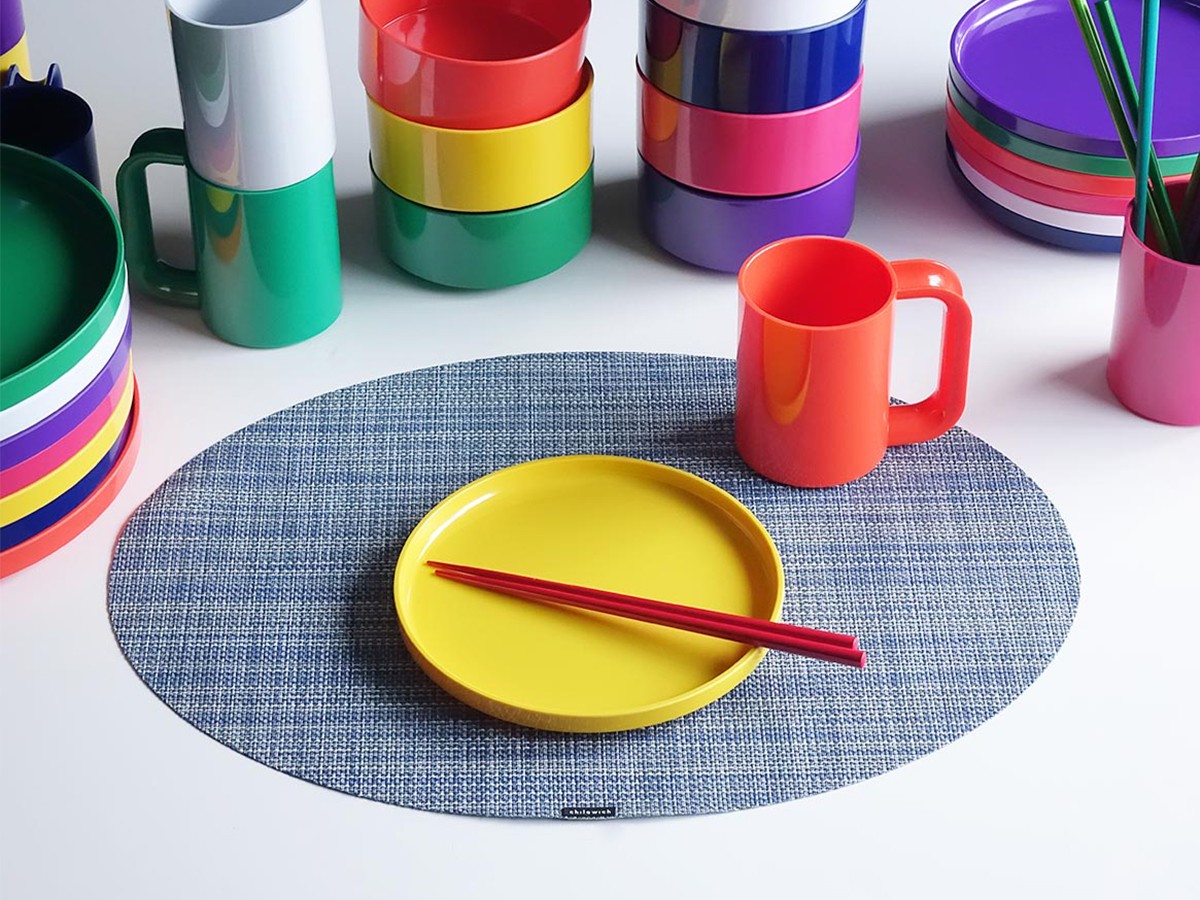 Heller Max Dinnerware Maxplates / ヘラー マックスディナーウェア プレートM 6色セット （食器・テーブルウェア > 皿・プレート） 4